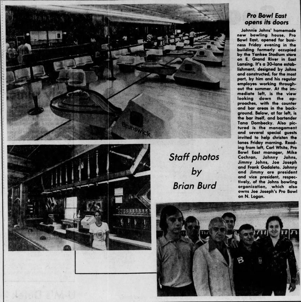 Pro-Bowl (Joe Josephs Pro-Bowl) - Pro-Bowl East Opens August 1977 (newer photo)